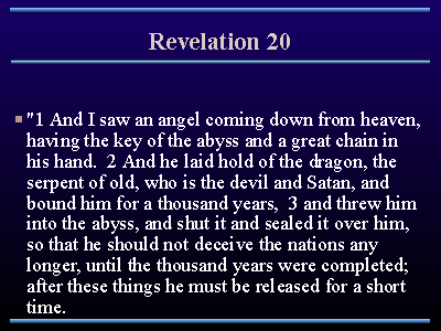 Revelation 20