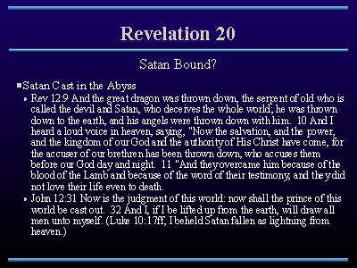 Revelation 20